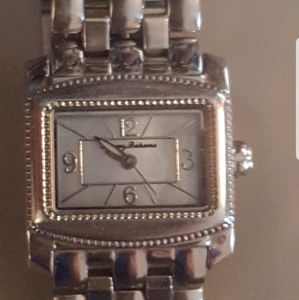 Tommy Bahama ladies silver toned metal watch